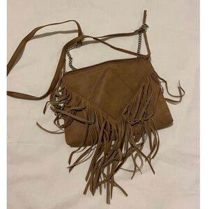 Brown crossbody bag